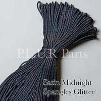 SG060 Satin Midnight Spangle Glitter   パラコード 4mm 100m