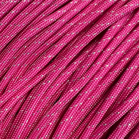 #019-2 Royal Raspberry Glitter パラコード 4mm 100m