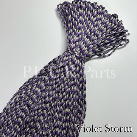 #201 Violet Storm パラコード 4mm 100m