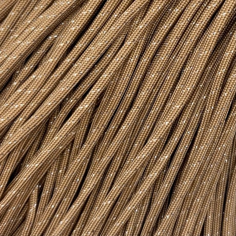 #037-2 Desert Linen Glitter パラコード 4mm 100m