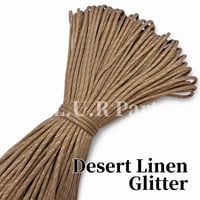 #037-2 Desert Linen Glitter パラコード 4mm 100m