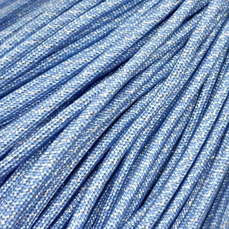 #299-2 Sky Powder Glitter パラコード 4mm 100m 光沢あり (柄)
