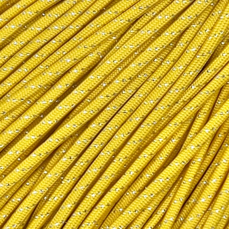 #054-2 Dusty Mustard Glitter パラコード 4mm 100m
