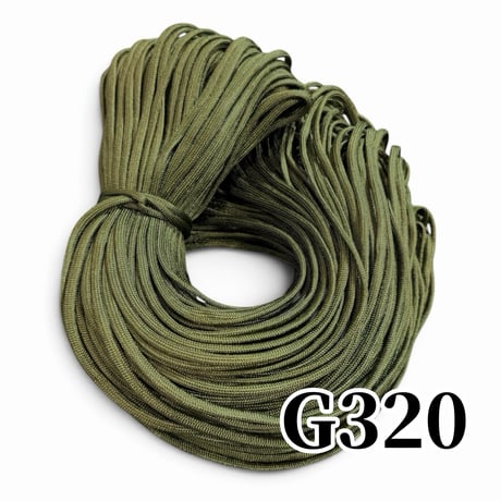 G320 パラコード 4mm 100m 光沢あり
