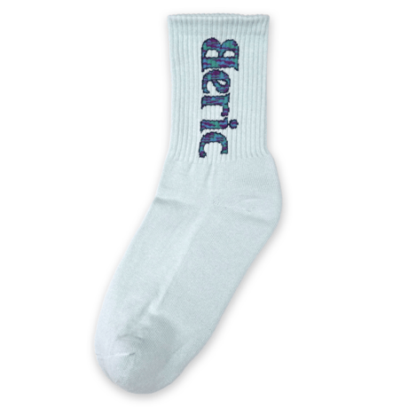 《Beric》Logo Socks / IceBlue