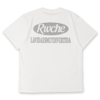 《RWCHE》DUDE REFLECT TEE / WHITE