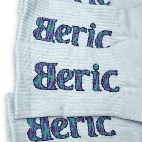 《Beric》Logo Socks / IceBlue