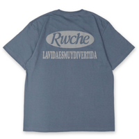 《RWCHE》DUDE REFLECT TEE / H.BLUE