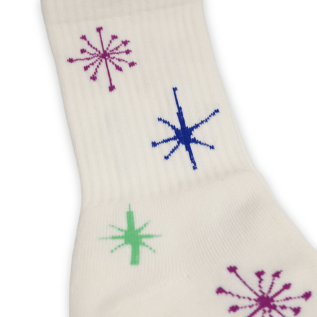《RWCHE》NEON SOCKS / WHITE