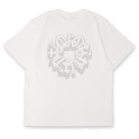 《RWCHE》PALINDROME TEE / WHITE×GRAY