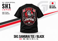 SH1 SAMURAI TEE 黒