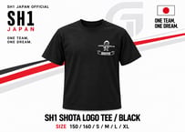 SH1 しょうたくんロゴTシャツ 黒