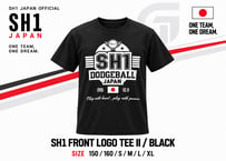 SH1 前面ロゴTシャツⅡ 黒