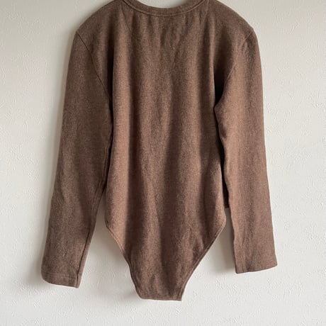 〈vintage〉made in Italy / knit bodysuit
