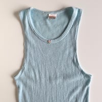 〈vintage〉euro cotton tank top
