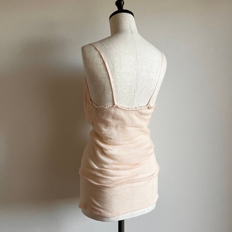〈vintage〉euro camisole peach pink