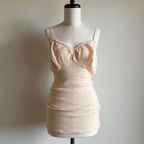 〈vintage〉euro camisole peach pink