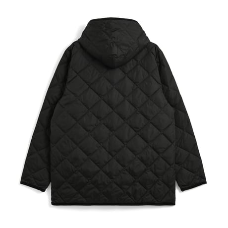 TAION-106CI-RL 【UNISEX】シティ パイピングフード ダウンカーディガン-リラックスルーズ