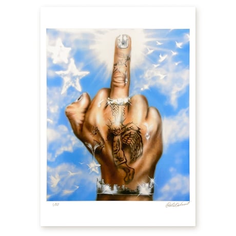 Limited Edition Print of 50   “Why do you ask that?"  A2 / 594 × 420 mm (23.39 × 16.54 in)