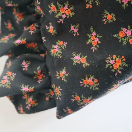embroidery floral frill bag  (lady)