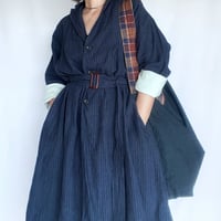 newspaper bag (navy)