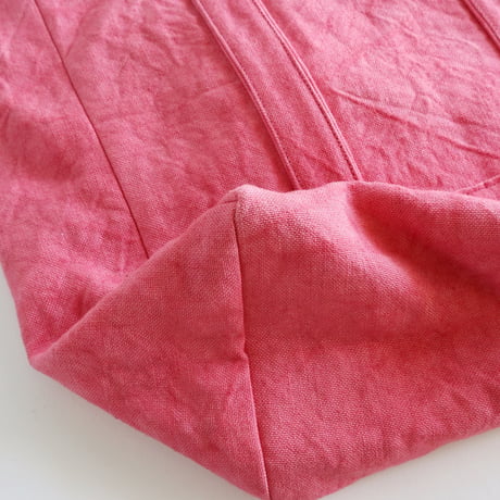 canvas linen tote bag (cherry punk)