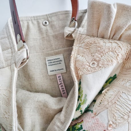 embroidery frill bag  (shepherd)