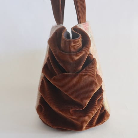 fuloral jacquard gather bag