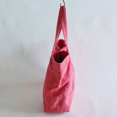 canvas linen tote bag (cherry punk)