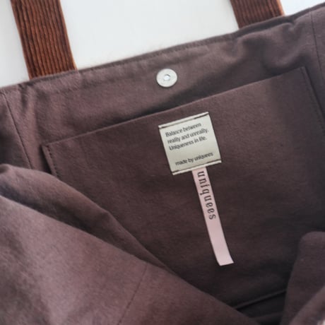 fuloral jacquard gather bag
