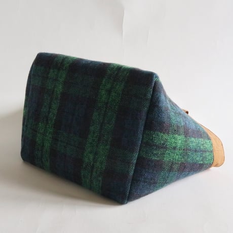 plaid  tote bag （tartan check）