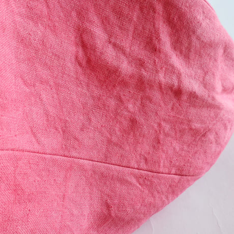 canvas linen tote bag (cherry punk)