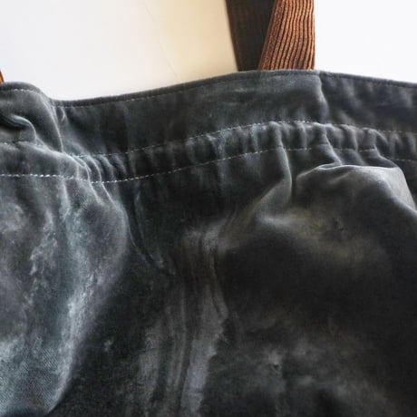"upcycle" vintage punch needle embroidery bag