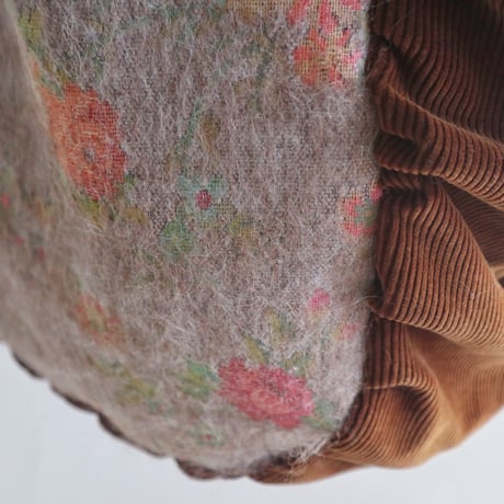 fuloral jacquard gather bag