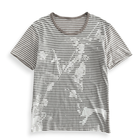 border graphic tee
