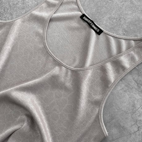 glitter leopard tanktop