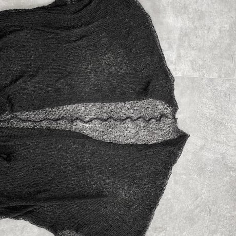 mesh cardigan