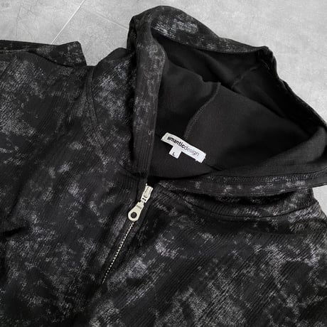 glitter patterned hoodie