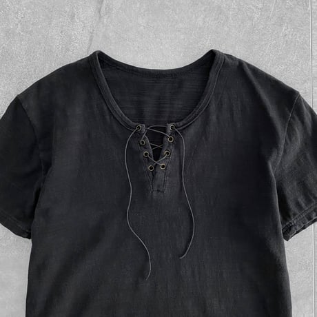 lace up tee