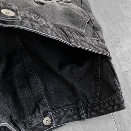 layered jorts