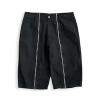 zip shorts