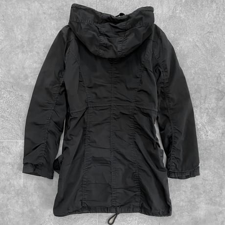 shirring mod parka