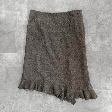 tweed skirt