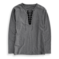 lace up long sleeve