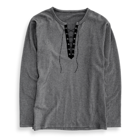 lace up long sleeve