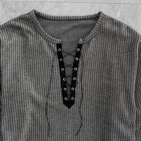 lace up long sleeve