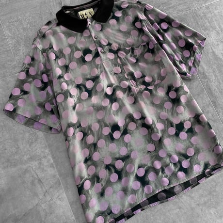 dot polo shirt