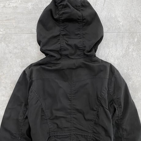shirring mod parka