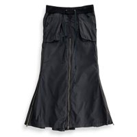 zip gimmick skirt