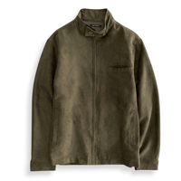 Faux suede jacket